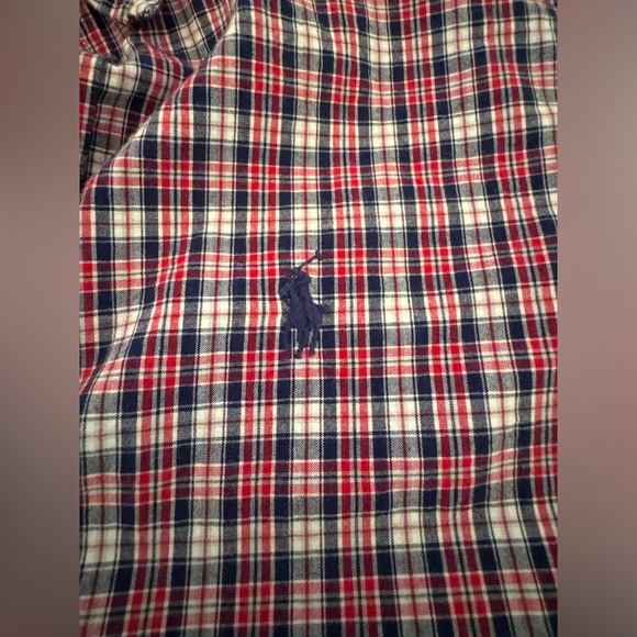 Boys Ralph Lauren Plaid Button Down Shirt (8-10) - Picture 6 of 6